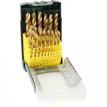 Bosch 2607017154 HSS-i keerdpuuride komplekt 25-osaline TiN-kattega silindrilise varrega