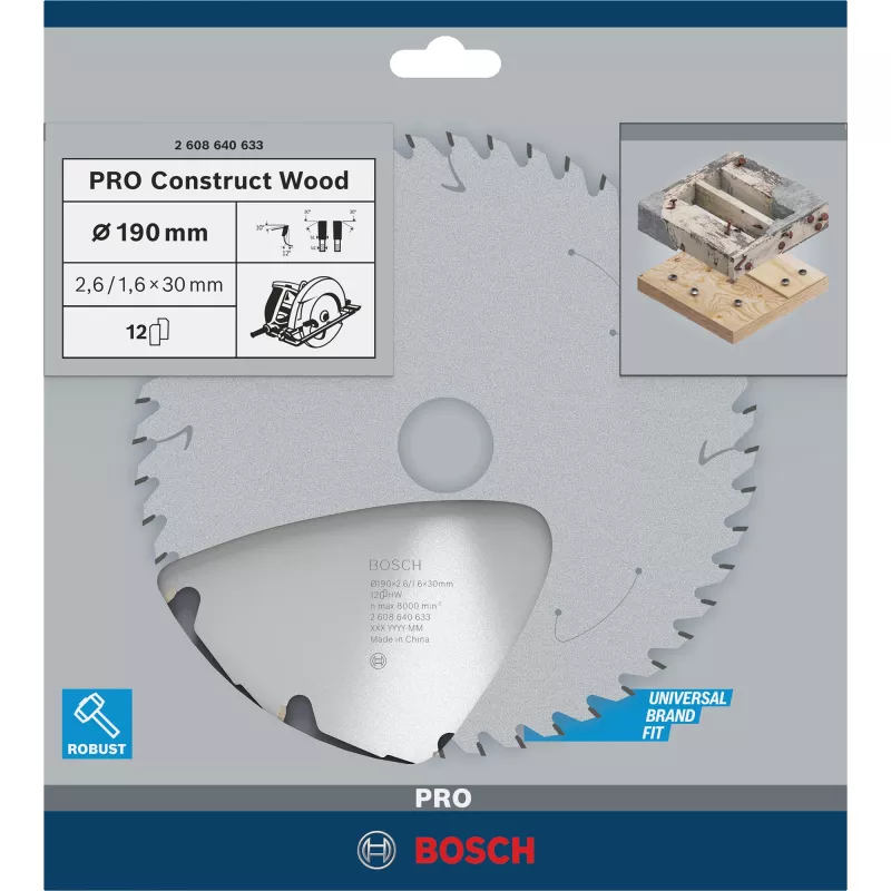 Bosch 2608640633 Expert puidu ketassaag 305 mm 60 hammast