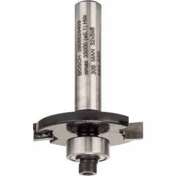 Bosch Accessories 2608628403 kõvasulamist soonfrees, 32 mm lõikeläbimõõt, 8 mm vars, 51 mm pikkus