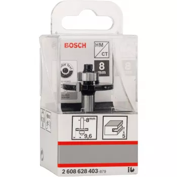 Bosch Accessories 2608628403 kõvasulamist soonfrees, 32 mm lõikeläbimõõt, 8 mm vars, 51 mm pikkus