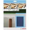 Bosch Accessories 2609256C43 käsitsi lihvimispaberi komplekt, tera P40/P80/P120, 230 x 280 mm, 9 lehte