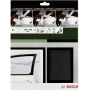 Bosch Accessories 2609256C47 käsitsi lihvpaberi komplekt, terasus 240, 400, 600, 230 mm x 280 mm, 3 lehte