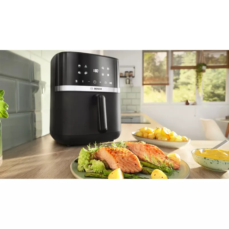 BOSCH Air Fryer MAF462B0 Series 4 (Must, 2050 W, Korv 6.1 L)