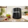 BOSCH Air Fryer MAF462B0 Series 4 (Must, 2050 W, Korv 6.1 L)