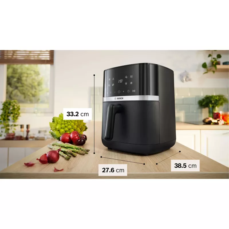 BOSCH Air Fryer MAF462B0 Series 4 (Must, 2050 W, Korv 6.1 L)