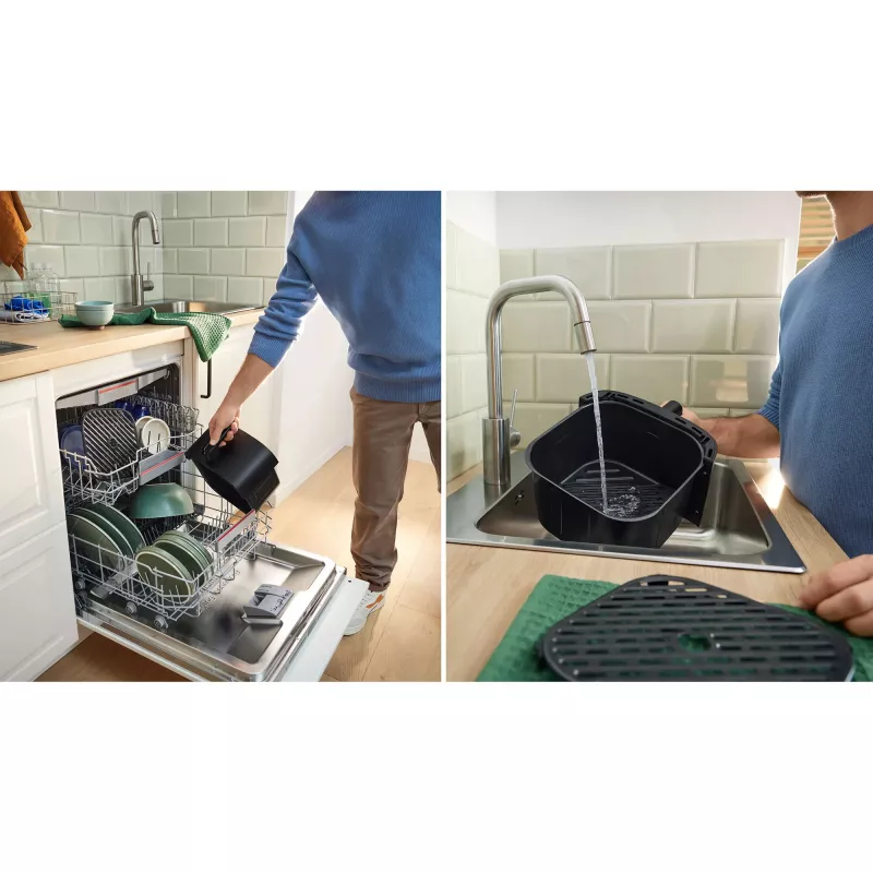 BOSCH Air Fryer MAF462B0 Series 4 (Must, 2050 W, Korv 6.1 L)