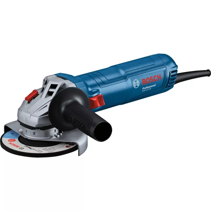 Bosch Nurklihvija GWS 12-125 Professional + Teemantlõikeketas Sinine 1,200 W (06013A6102)