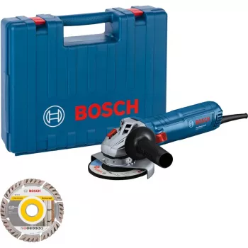 Bosch Nurklihvija GWS 12-125 Professional + Teemantlõikeketas Sinine 1,200 W (06013A6102)