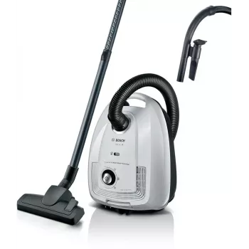 Bosch BGL38WH2 Kotiga Silindertolmuimeja, 600W, Valge/Antratsiit