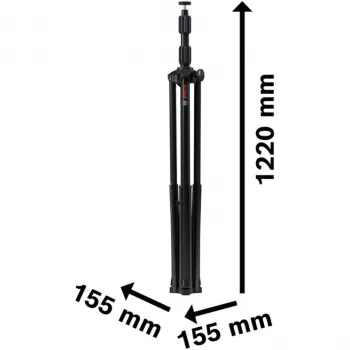 Bosch ehitusvalgusti alus GLT 300-40 Professional (must, 5/8 tolli keere M10) 06188000MT
