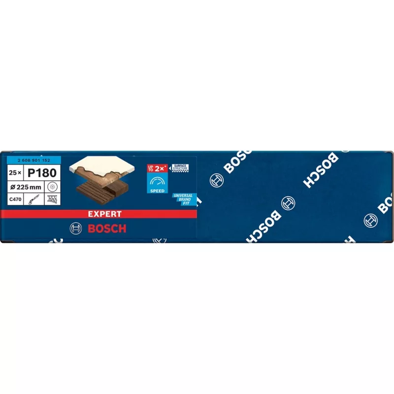 Bosch Expert C470 lihvpaber, 225 mm, teralisus 180, 25-pakk kipsplaadilihvijatele