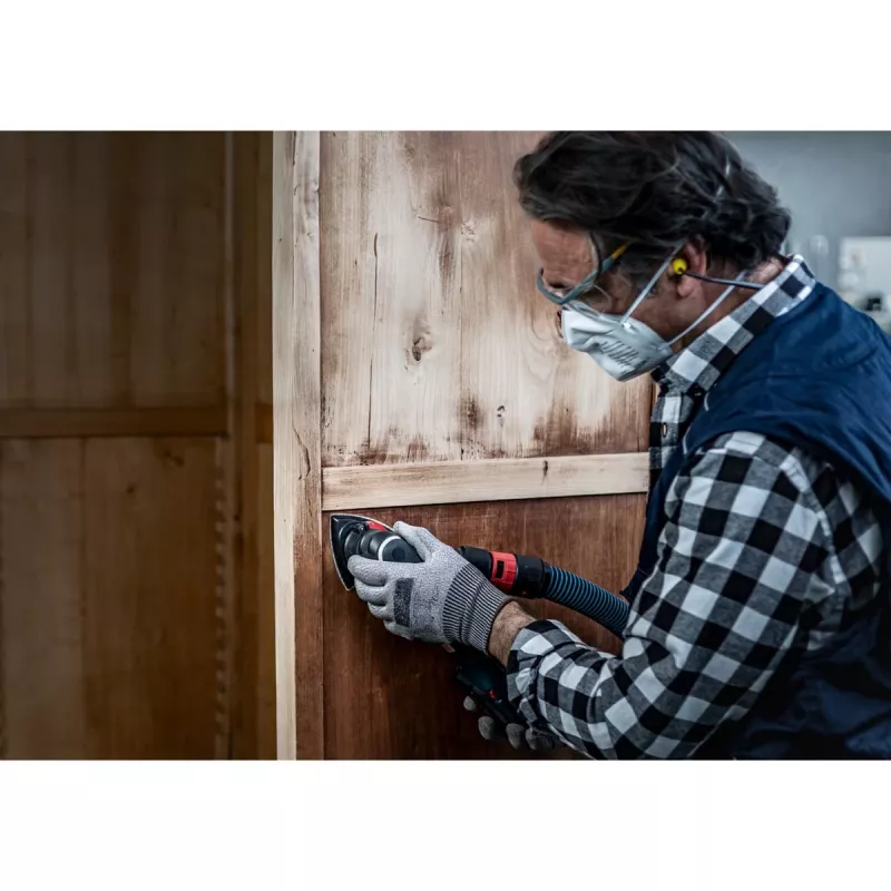 Bosch EXPERT C470 kolmnurkne lihvpaber 93x93mm tera 40, 50-pakk Delta lihvijatele 2608900926