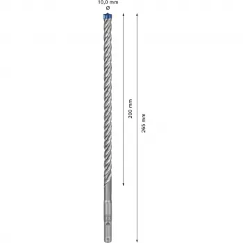 Bosch EXPERT SDS plus-7X vasarpuuriterade komplekt 10 mm, 30 tk, 265 mm pikkus 2608900188