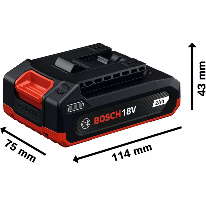 Bosch GBA18V-20 18V 2.0Ah Li-ion aku COOLPACK-iga