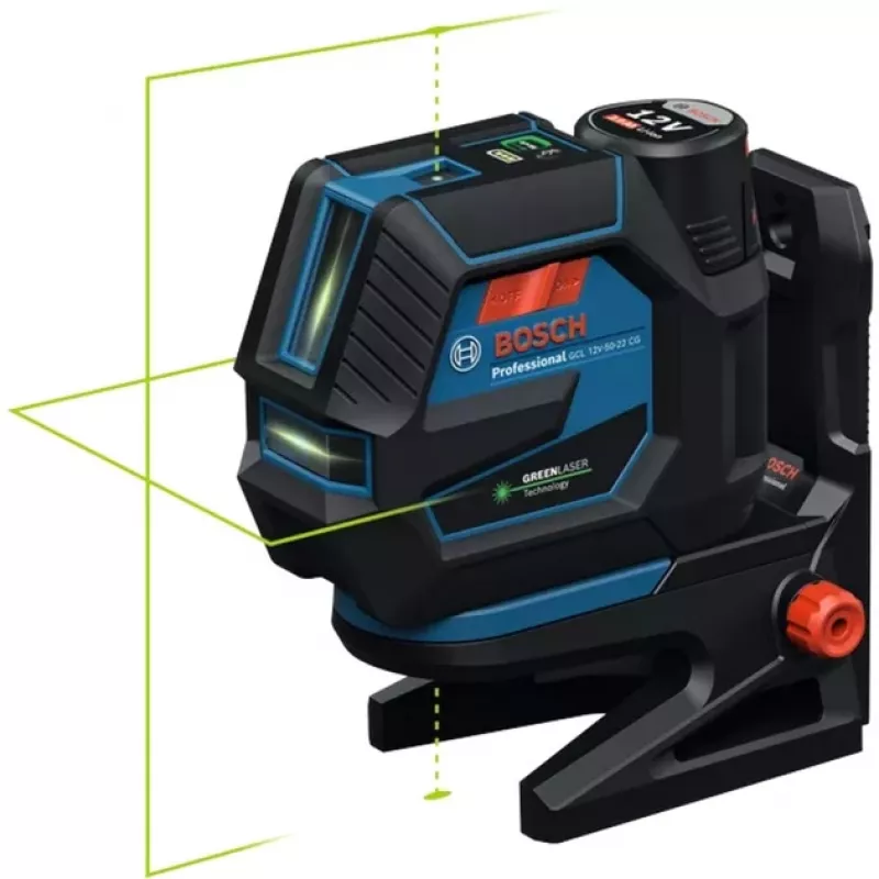 Bosch GCL 12V-50-22 CG Professional kombineeritud laseri komplekt koos RM 20 kinnitusega, BT 150 statiiviga, 2,0Ah akuga, laadijaga ja L-BOXX 0601066S01