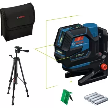 Bosch GCL 12V-50-22 CG Professional kombineeritud laseri komplekt koos RM 20 kinnitusega, BT 150 statiiviga, 2,0Ah akuga, laadijaga ja L-BOXX 0601066S01