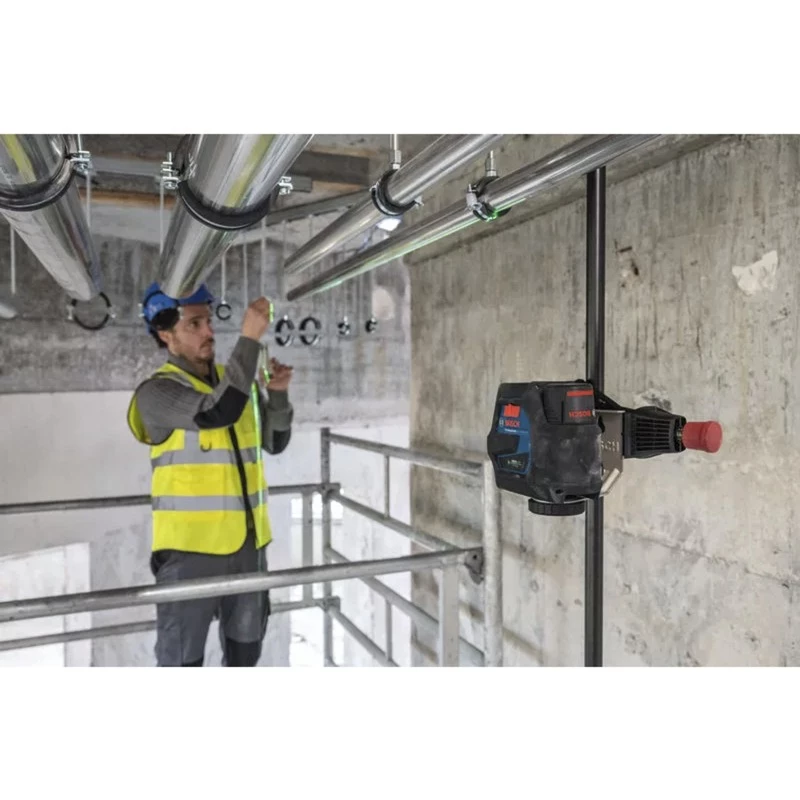 Bosch GCL 12V-50-22 CG Professional juhtmeta kombinatsioonlaser (sinine/must, rohelised laserjooned ja loodipunktid, RM 20 pöörlev alus kaasas)