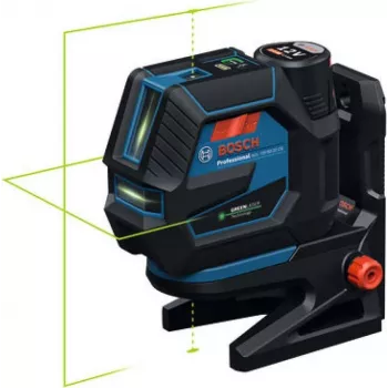 Bosch GCL 12V-50-22 CG Professional juhtmeta kombinatsioonlaser (sinine/must, rohelised laserjooned ja loodipunktid, RM 20 pöörlev alus kaasas)