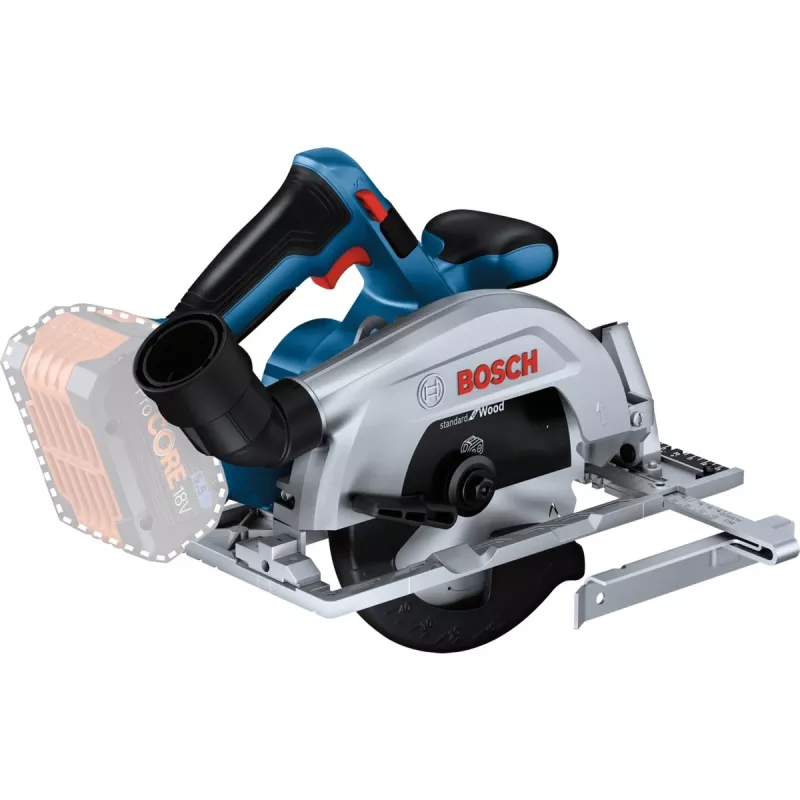 Bosch GKS 18V-57-2 Professional juhtmeta ketassaag Solo (ketas 165 mm, 18 V, harjadeta mootor, L-BOXXis)