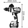 Bosch GSB 18V-110 C Professional 18V juhtmeta löökpuur (ainult tööriist, sinine/must)
