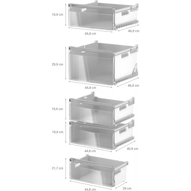 Bosch GSN36VCCG eraldiseisev püstik-sügavkülmik, NoFrost, 242 L, E energiaklass, roostevaba välimus