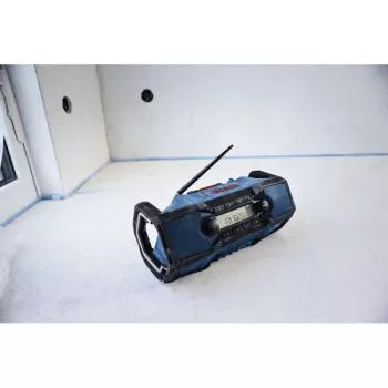 BOSCH HEAVY DUTY GPB18V-3C Professional Bluetooth FM-raadio (sinine/must, ilma akuta)