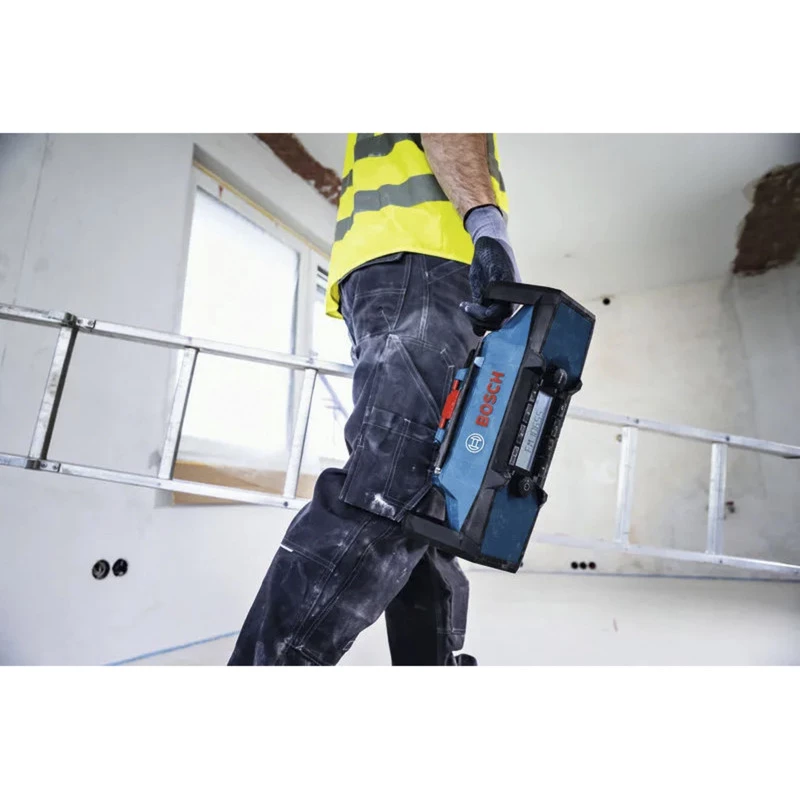 BOSCH HEAVY DUTY GPB18V-3C Professional Bluetooth FM-raadio (sinine/must, ilma akuta)