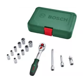 Bosch Home and Garden 1/4-tolline põrkmehhanismiga komplekt 27-osaline (1600A02BY0)