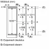 Bosch KBN96SDD0 French Door Külmik-Sügavkülmik NoFrost, 605L, Energiaklass D, Roostevaba teras/hõbe