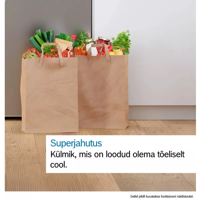 Bosch KIN96ADC0 Sisseehitatud külmik-sügavkülmik, 381 L neto kogumaht, NoFrost, VitaFresh plus, energiaklass C, valge