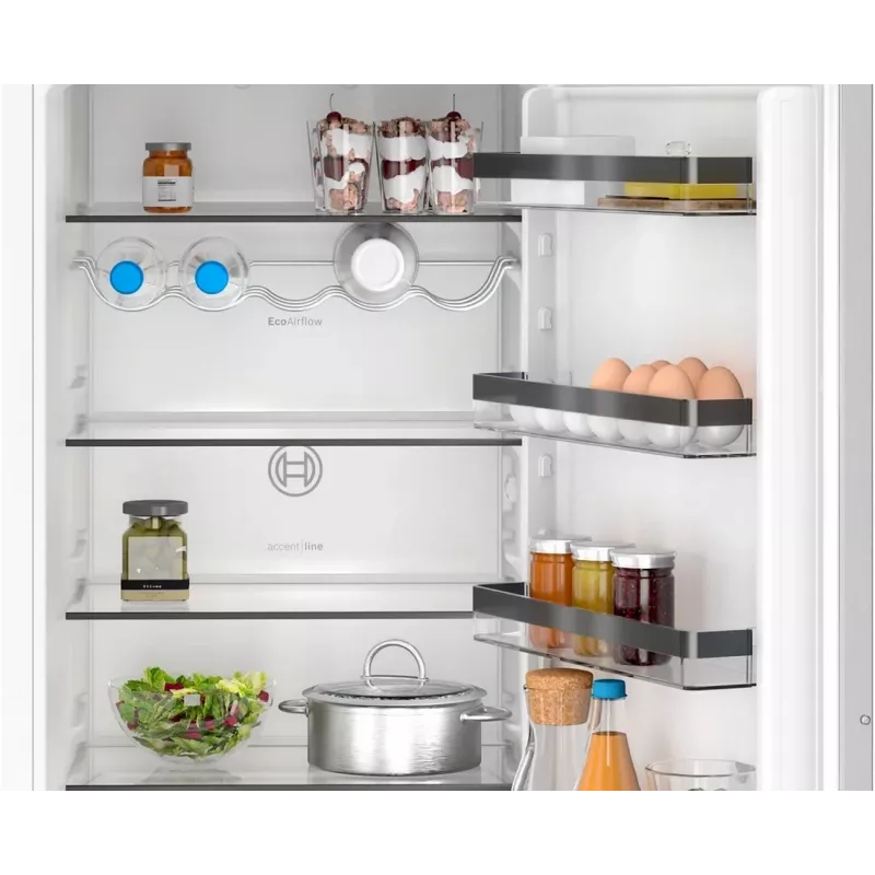 Bosch KIN96SFD0 Täielikult integreeritud külmik-sügavkülmik VitaFresh pro 0°C, NoFrost, 387L, energiaklass D, 35 dB