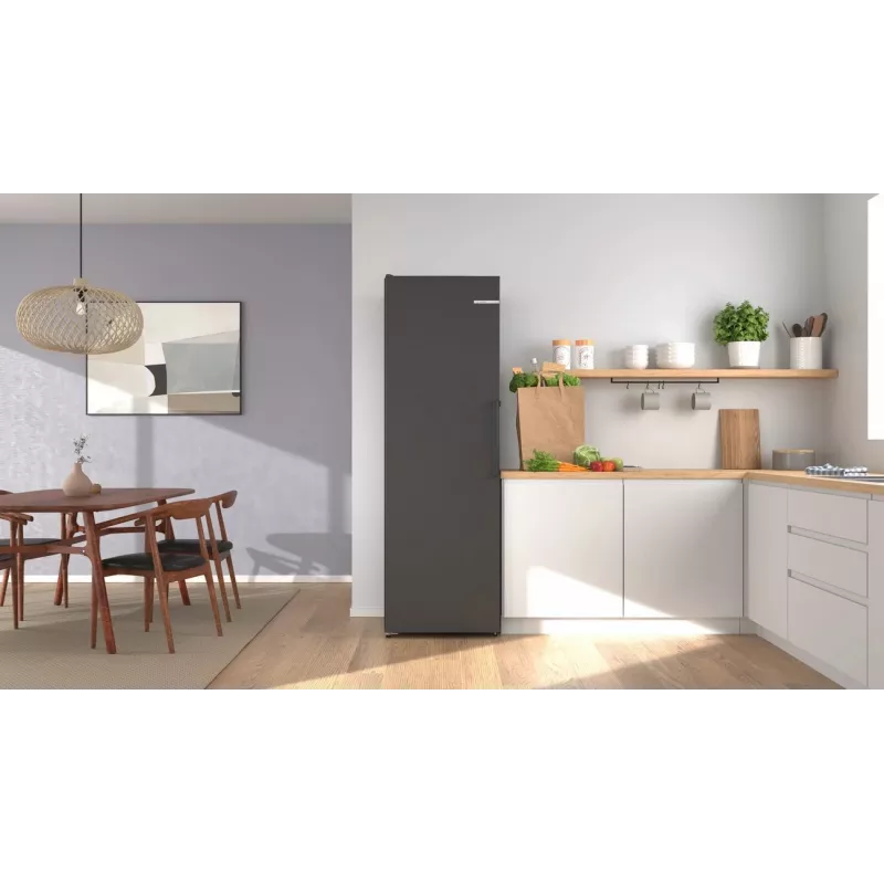 Bosch KSN36VCCG eraldiseisev külmik-sügavkülmik, 308 L, No Frost, inox välimus