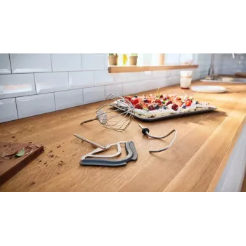 Bosch MUM58359 Köögikombain Ruby Red/Hõbe 1000W 3.9L Roostevabast terasest kauss