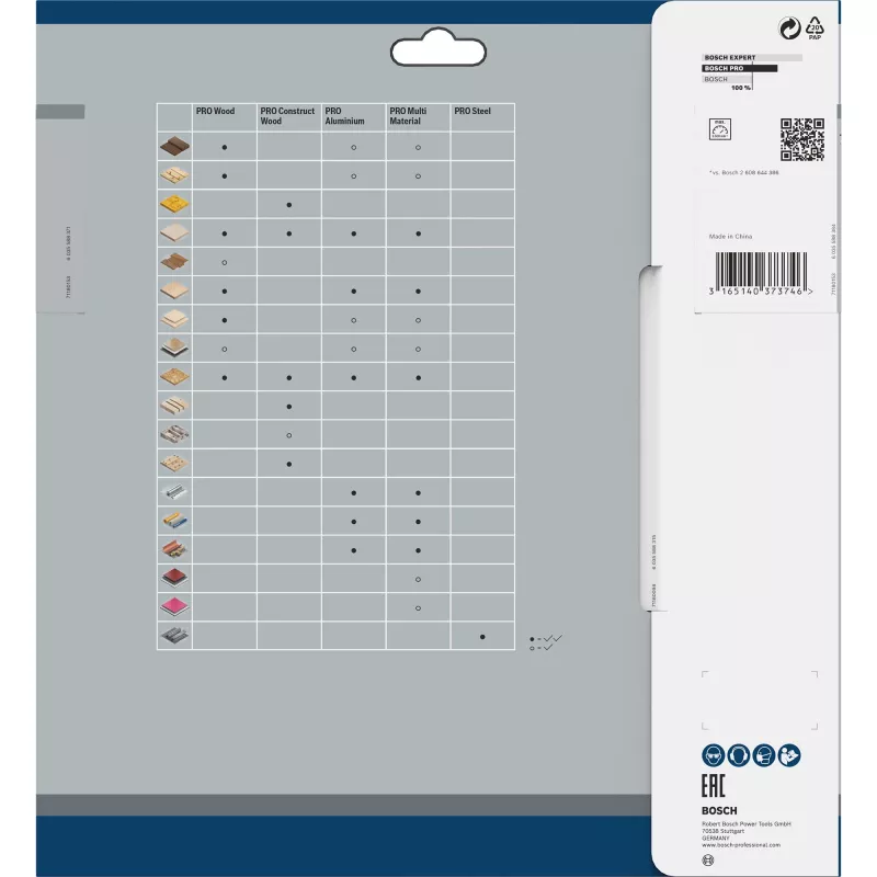 Bosch Power Tools PRO Puidust Ketassaag Leht 235 mm, 60 Hammast, 30 mm Avaga Käsiketassaagidele