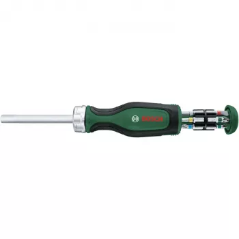 Bosch PowerTools Bit Ratchet Kruvikeerajate Komplekt, 13-osaline, Pöördemoment kuni 50 Nm, Roheline/Must (1600A032V0)