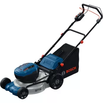 BOSCH POWERTOOLS Juhtmeta muruniiduk GRA 18V2-46SP Professional, 36V (2x18V), sinine, 2x 5,5 Ah liitiumioonaku, laadija