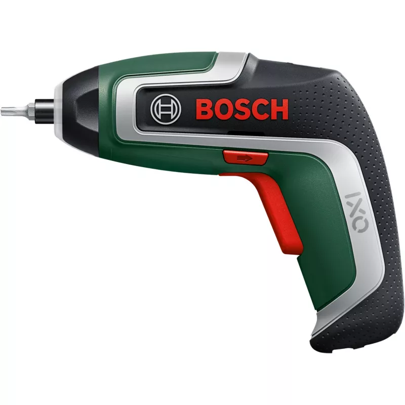 BOSCH Powertools IXO 7 Anniversary Set 3.6V juhtmeta kruvikeeraja (roheline/must, Li-Ion 2.0Ah, otsikukomplekt, seemnepallid, karp)