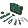 BOSCH Powertools Universal Hand Tool Set, 25-Piece (Green, with Tool Bag)
