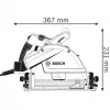 Bosch Professional GKT 55 GCE Taandlõikesaag FSN 1400 juhtsiiniga, 1400 W, sinine, L-BOXX