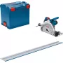 Bosch Professional GKT 55 GCE Taandlõikesaag FSN 1400 juhtsiiniga, 1400 W, sinine, L-BOXX