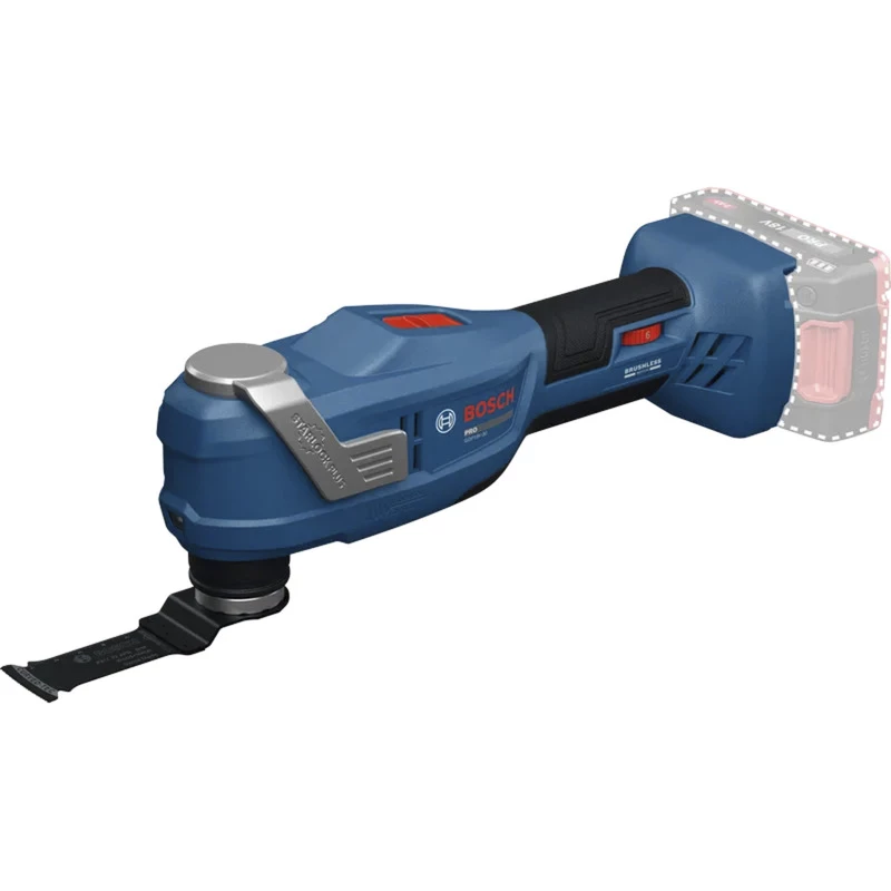 Bosch Professional GOP 18V-30 juhtmeta multitööriist, 18 V (sinine, ilma aku ja laadijata, L-BOXX karbis)