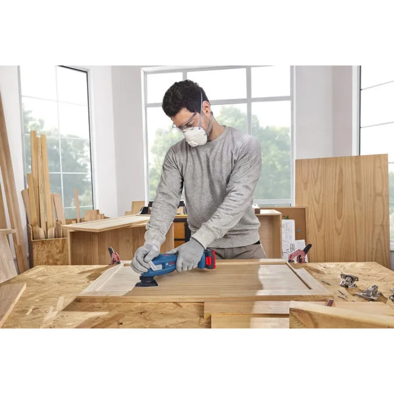Bosch Professional GOP 18V-30 juhtmeta multitööriist, 18 V (sinine, ilma aku ja laadijata, L-BOXX karbis)