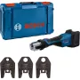 Bosch Professional GPT 18V-32 juhtmeta pressimistööriist (ilma akuta, 3 standardset SV lõuga, L-BOXX)