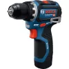 Bosch Professional GSR 12V-32 Juhtmeta puur-kruvikeeraja (12V, 2x 2.0Ah Li-Ion, 36-osaline tarvikukomplekt, tööriistakott, sinine/must)