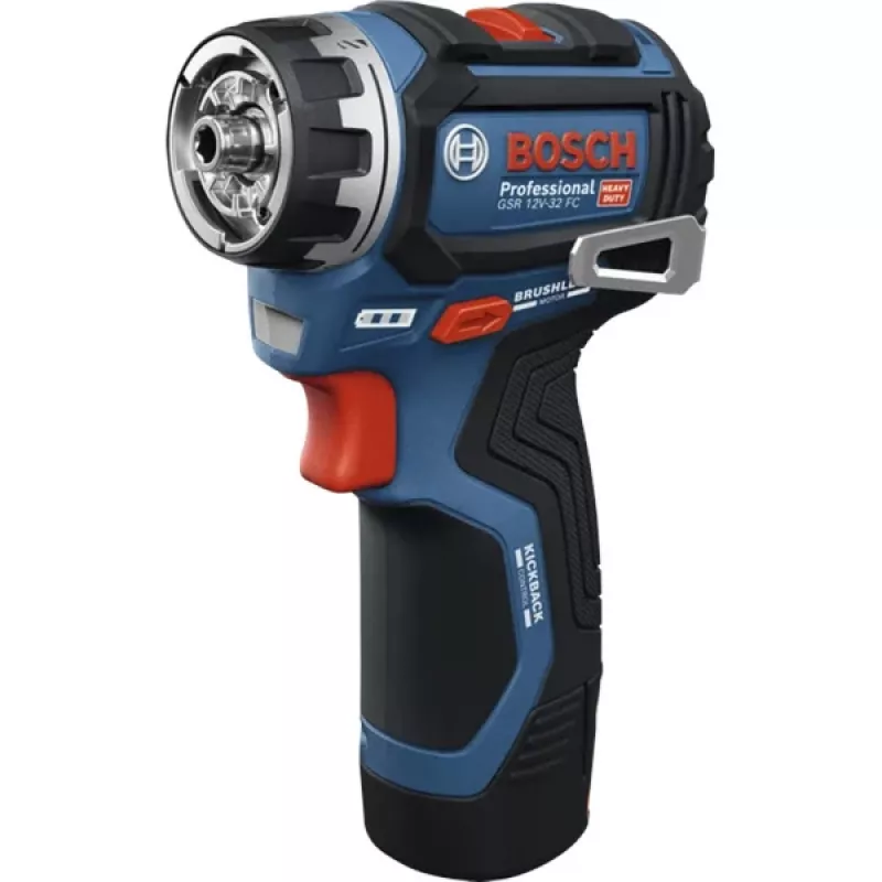 Bosch Professional GSR 12V-32 FC Akutrell 12V Sinine/Must Tööriist Ilma Akuta