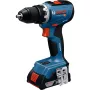 BOSCH Professional GSR 18V-65 Juhtmeta puur-keeraja, harjadeta, 2x 5,0 Ah Li-Ion, L-BOXX, käsitööriistade komplekt