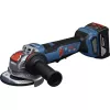Bosch Professional GWX 18V-11PS Juhtmeta nurklihvija Solo, 18V, 125mm, X-LOCK, sinine/must, ilma aku ja laadijata