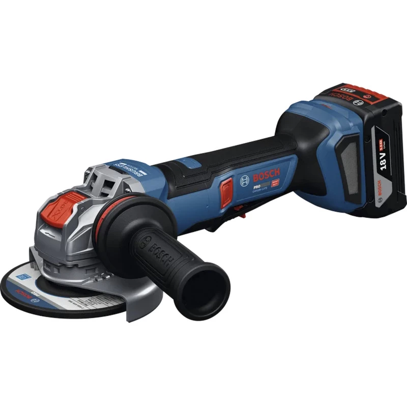 Bosch Professional GWX 18V-11PS Juhtmeta nurklihvija Solo, 18V, 125mm, X-LOCK, sinine/must, ilma aku ja laadijata