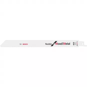 Bosch S 1122 HF Progressor puidu ja metalli jaoks, bimetallist sabasaeleht (225 mm, 6/10 TPI, 1 tk)