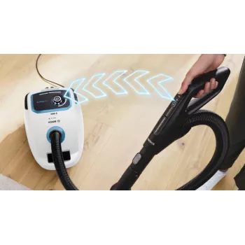 Bosch Serie 6 ProSilence Kotiga Tolmuimeja BGB6SIL0L, Titaanmust, 600W, 4L Tolmukott, HEPA Filter, 66 dB(A)